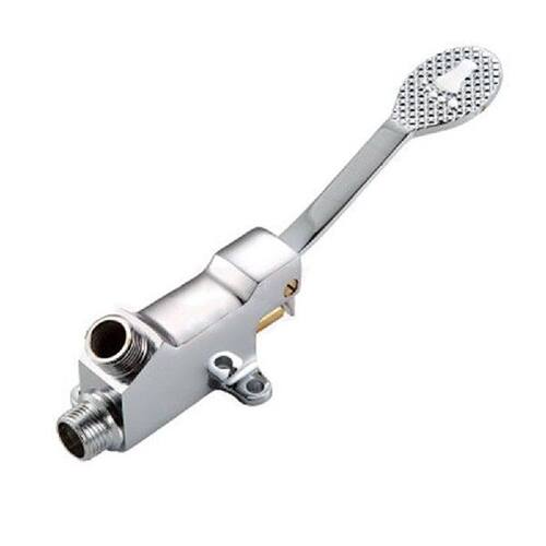 Floor Foot Pedal Control Switch Tap Valve Faucet Basin