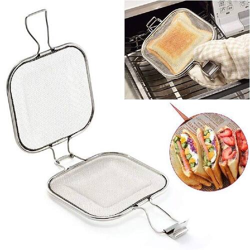 Sandwich Grill Net Stainless Steel Baking Rack Bread