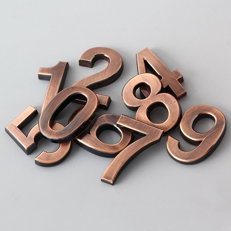 1pcs 0-9 Modern House Number Number ers 3D Hotel Apartt Door