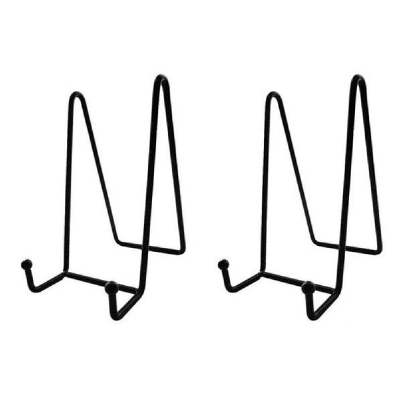 4 Pcs Metal Display Stand Art Magazine Display Stand