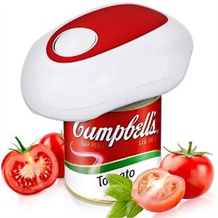Electric Can Opener Portable Battery Powered Automatic