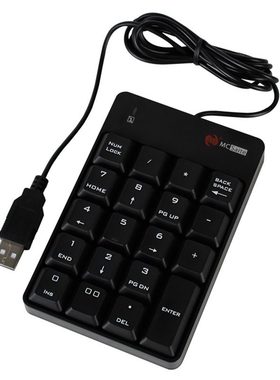 Numeric Keypad 19-Key Mini-Notebook Business Banking Account