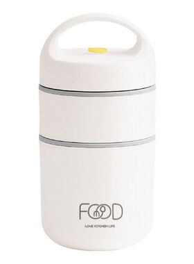 Container Work Soup Cup Bento Portable Vacuum Insulated