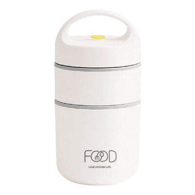 Container Work Soup Cup Bento Portable Vacuum Insulated