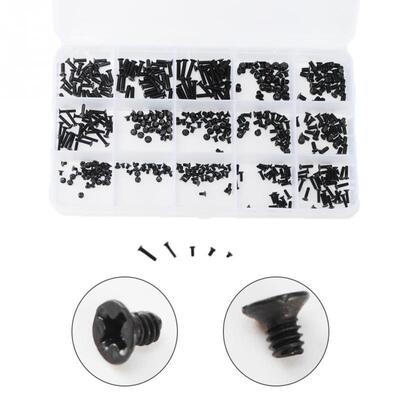 450PCS Box-packed Black Combination Screws Fitment Engineer