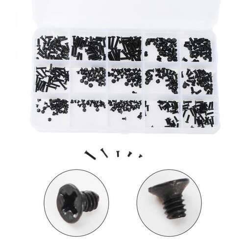 450PCS Box-packed Black Combination Screws Fitment Engineer