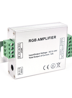 LED RGB Amplifier DC12 - 24V 24A Output RGB LED Strip Power
