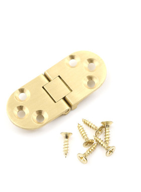 Copper Flap Hinge Folding Table Roundtable Plane Concealed H