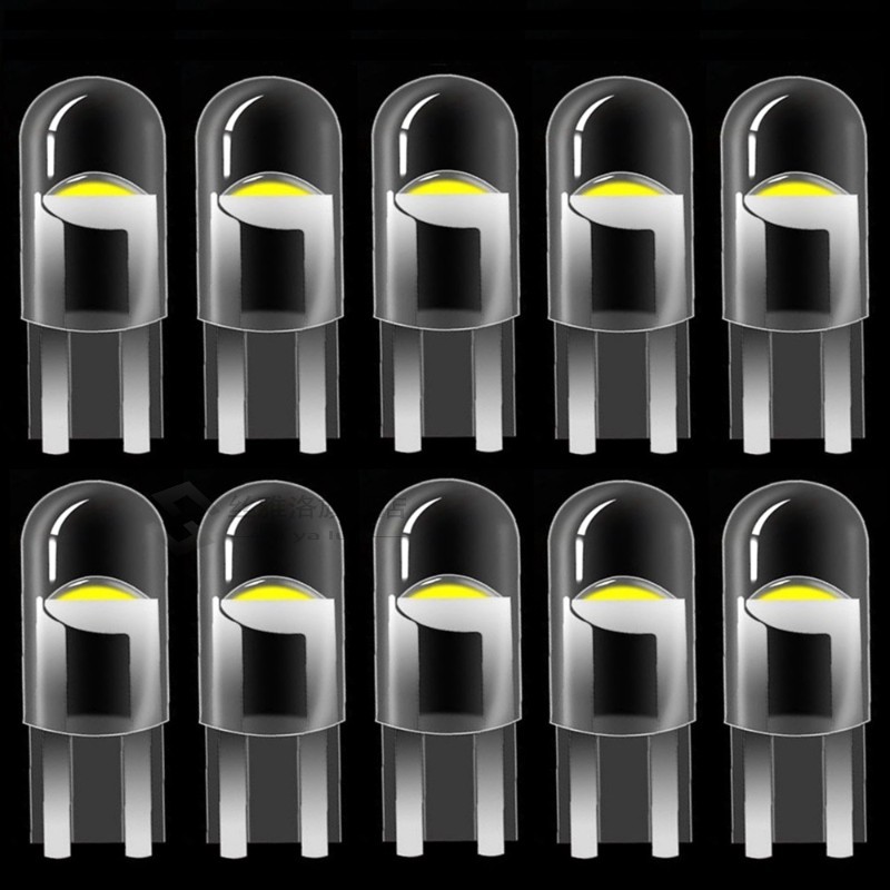 10PCS 2020 New T10 W5W WY5W 168 501 2825 COB LED Car Wedge P