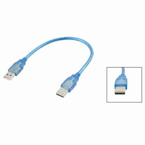 10x 30cm 1 Ft USB 2.0 Type A/A Male to Male Extension Cable