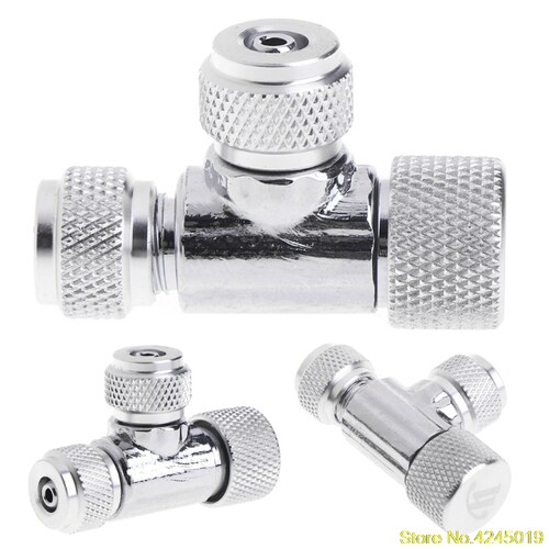 CO2 Needle Valve For System Guage Pressure Diffuser DIY Plan