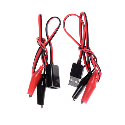 USB Tester DC Voltmeter ammeter capacity meter Alligator cli