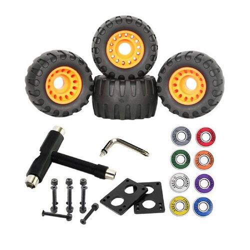 Professional 76mm Skateboard Trucks Skateboard Wheels