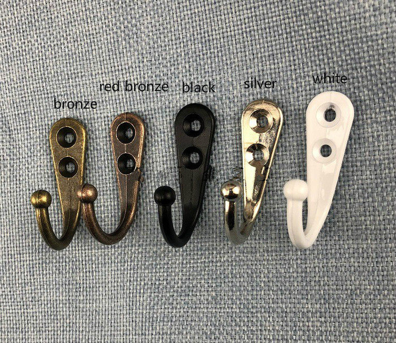 *decoraitve white wall hanger antique bronze bathroom clothe