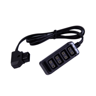 D-Tap Male/4-Port D-Tap Female Cable Splitter for Anton Baue