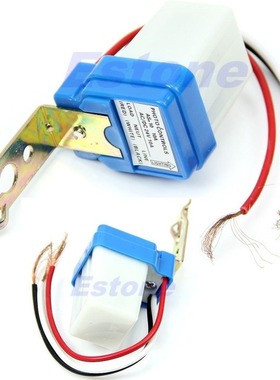 10A On Off AC DC 24V Photocell Street Light Photoswitch Sens