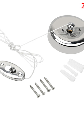 2 Pieces Clothes Drying Rack Rope Stainless Steel