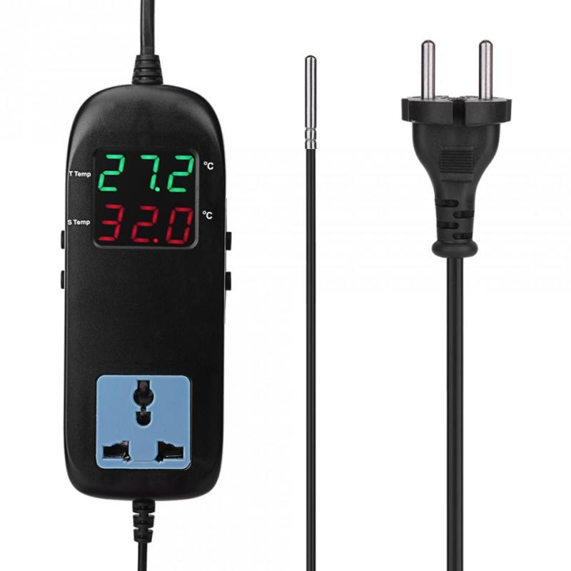 EU Plug NTC (10K / 3435) Mini Temperature Controller 220V 10