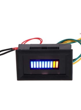 12V Unversal Motorcycle Car Oil scale meter LED Oil Fuel lev