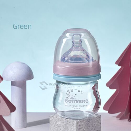 Sunveno 80ml Newborn Baby Bottle Mini Feeding Nursing Bottle