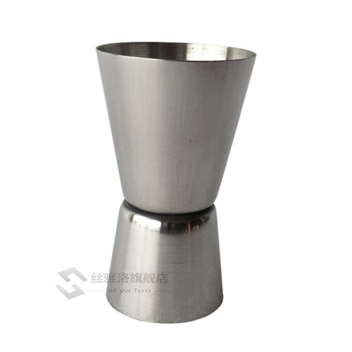 Stainless Steel Double Jigger Shot Glass Cocktail Bartender