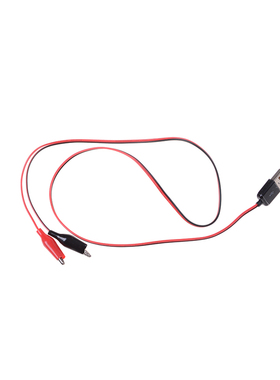 USB Alligator Clips Crocodile Wire Male/female To USB Tester