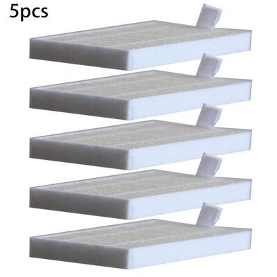 5pcs/lot Robot Vacuum Cleaner Filter For ABIR X6 X5 X8 Vacuu