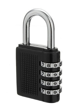 AntiTheft Security Products ZB40 Combination Padlock Black