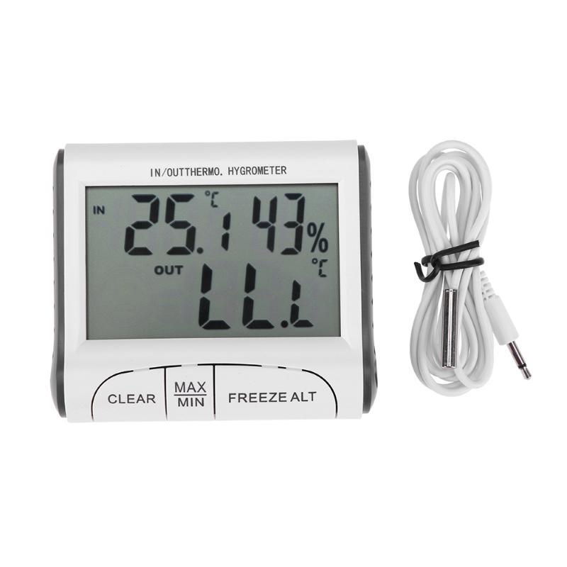 LCD Hygrometer Humidity Meter with temp sensor