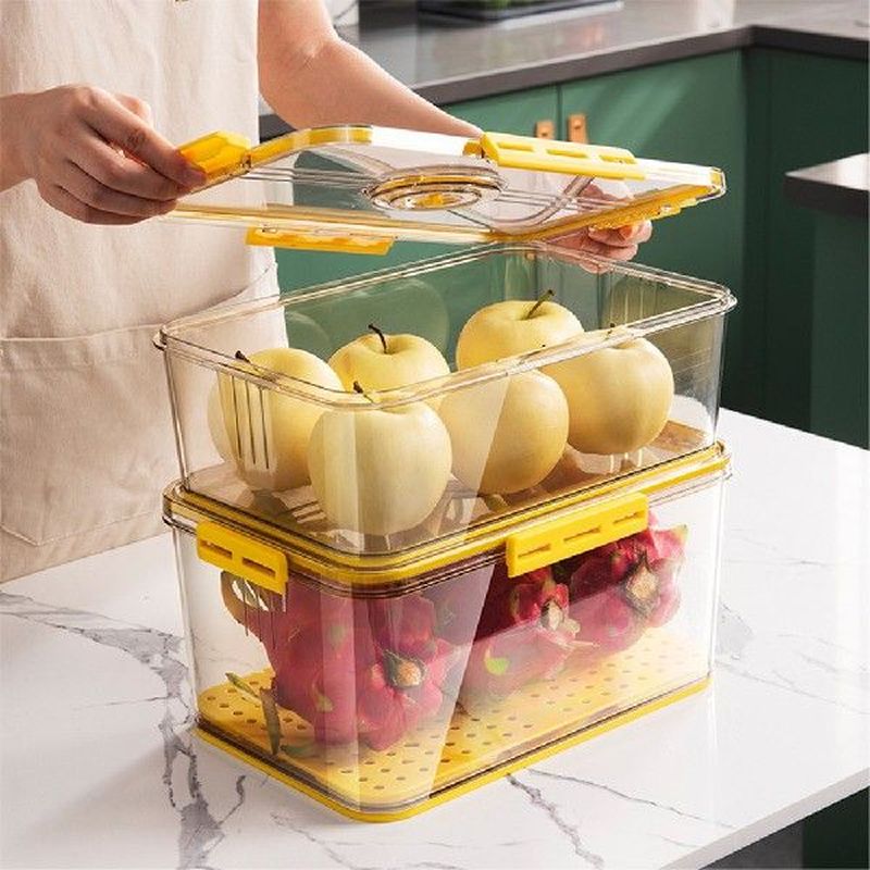 Refrigerator Storage Box Kitchen Frozen Organizers