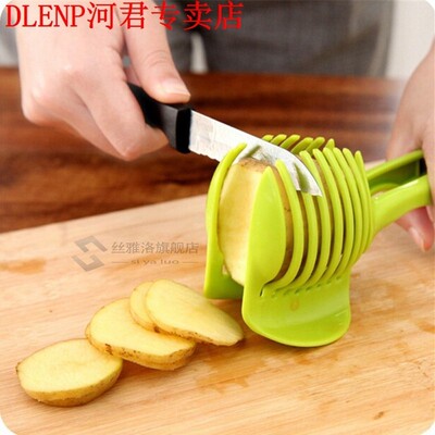 Plastic Potato Slicer Tomato Cutter Tool Shreadders Lemon Cu