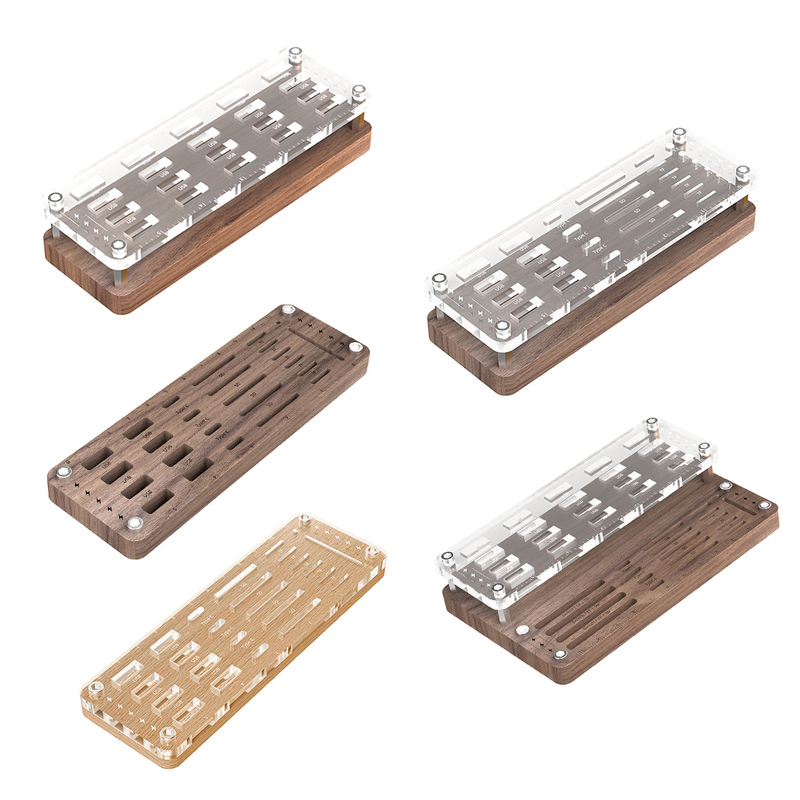 20/25/29/40 Slots Game Card Storage Holder Case Transparent