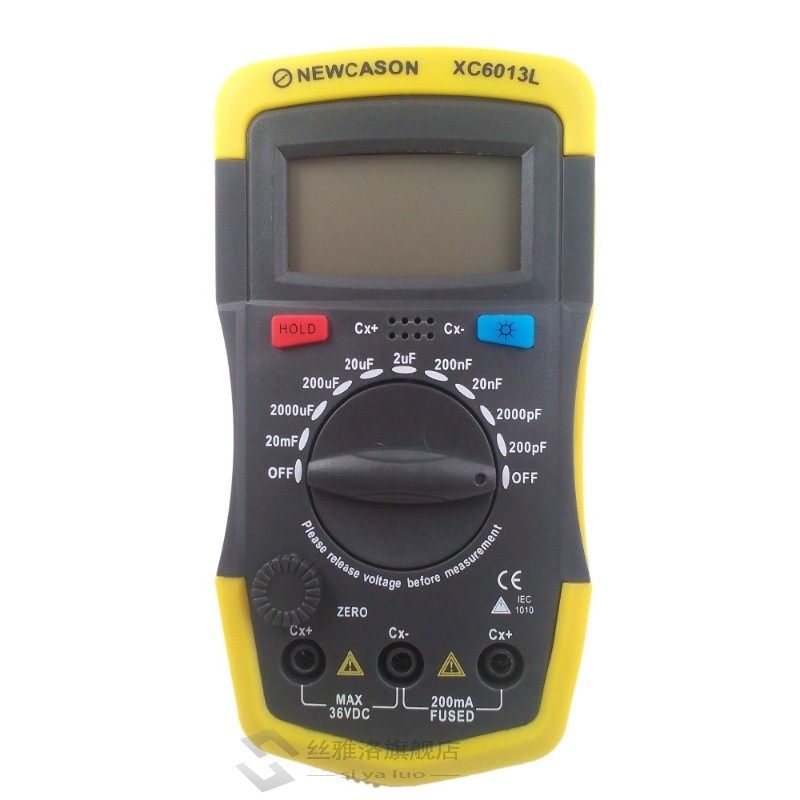 Digtital Capacitance Meter XC6013L Capacitor Tester mF uF Ci - 实物图