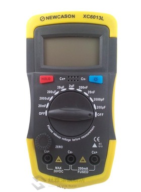 Digtital Capacitance Meter XC6013L Capacitor Tester mF uF Ci