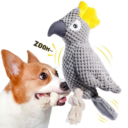 Hot Small Dog Toys, Plush Interactive Dog Squeak Toys for