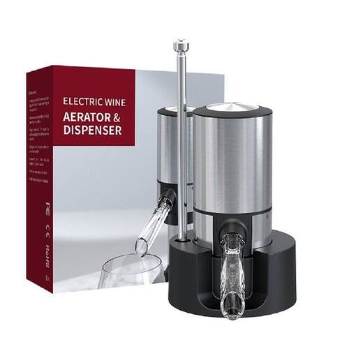 2-in-1 Electric Wine Dispenser Kitchen Bartender Portable