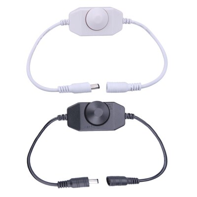Mini LED Brightness Adjust Switch Dimmer Controller for 3528