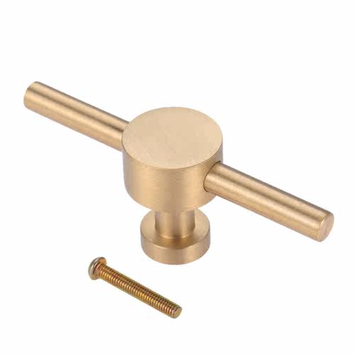 1Pc Antuque Brass Pull Handle Single Hole For Cupboard