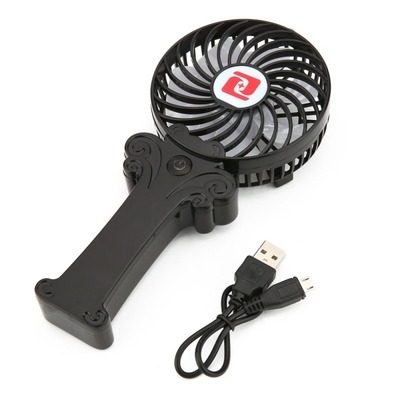 Mini Charging Fan 3 Speed Air Cooler 18650 Battery Operated