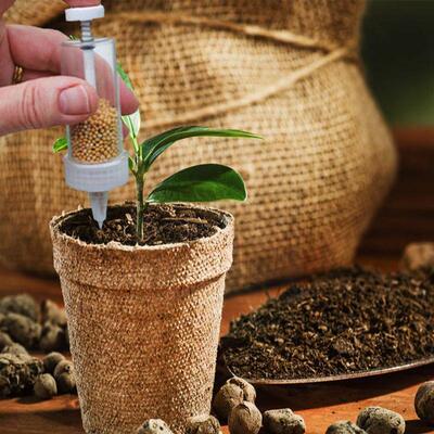1 Pcs Mini Seeder Manual Seeding Tools Flower Pot Flower