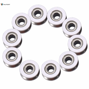 10pcs V624ZZ V Groove Ball Bearing Pulley For Rail Track Lin