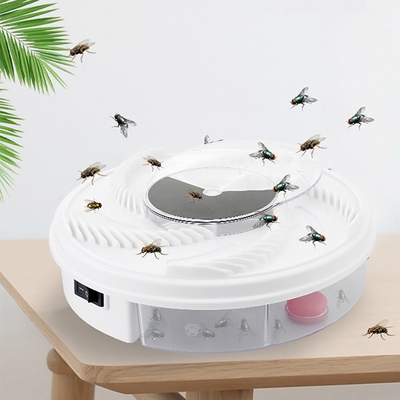 1PCS Electric Fly Trap Repellent Device with Trapping Food E