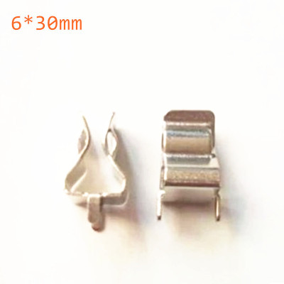 50pcs 6*30MM Fuse Holder Copper Insurance Clips