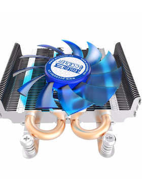 4pin pwm 2 heatpipe ultra-thin for HTPC mini case all-in-one