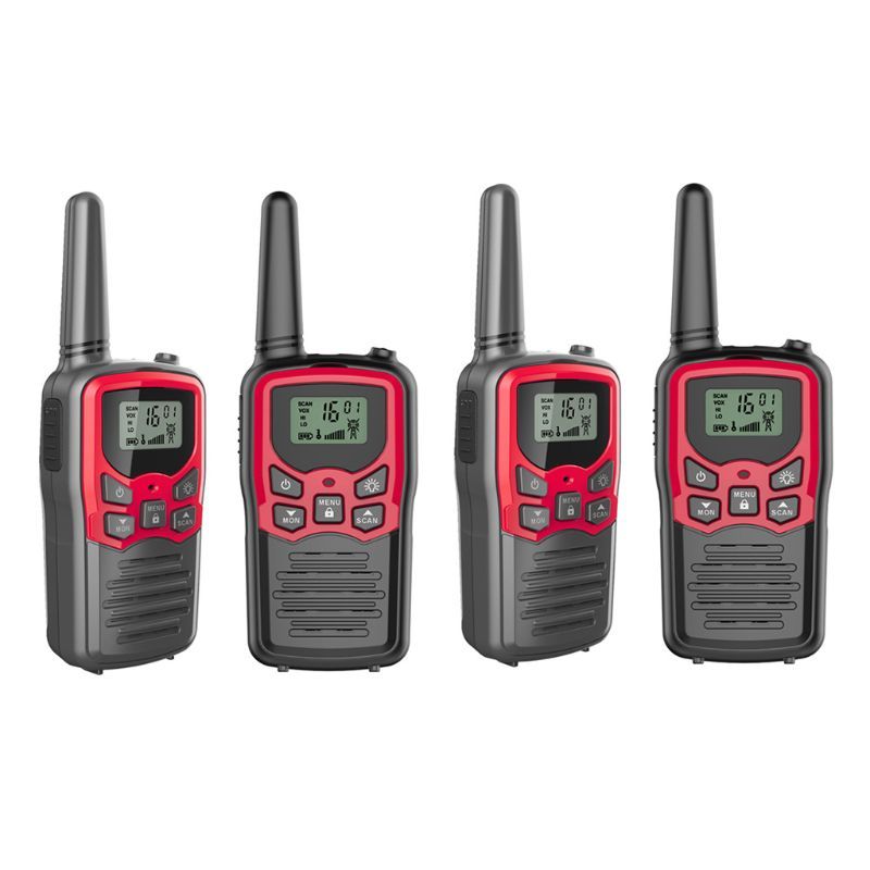 Walkie Talkies for Adults Long Range 4 Pack 2-Way Radios Up