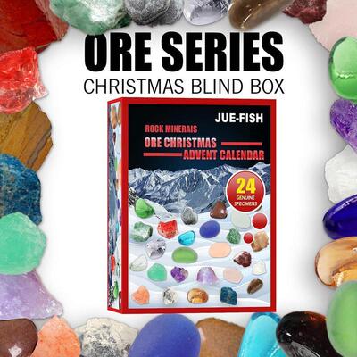 24 Days Christmas Advent Calendar Toy For Kids 24 Grid