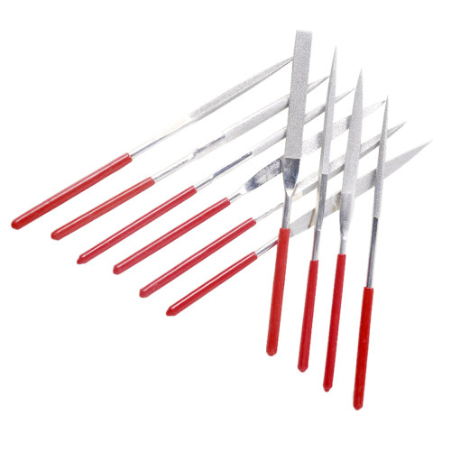10 Pcs Square Oval e Crossing Stone Diamond Needle Files