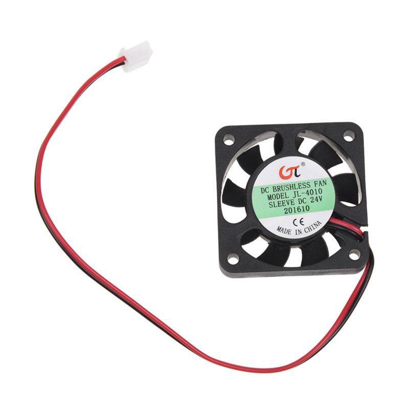 40mm 4cm 2 Pin 9 Blades Computer Chipset Cooling Fan DC 24V_虎窝淘
