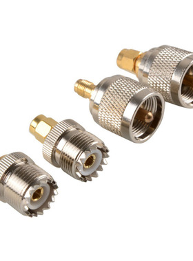 4Pcs A13 Kit Adapter PL259 SO239 to SMA Male Female RF Conne