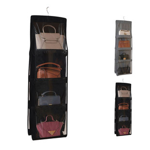 Organizer PVC Hanging Holder 2pcs Storage Non Handbag woven
